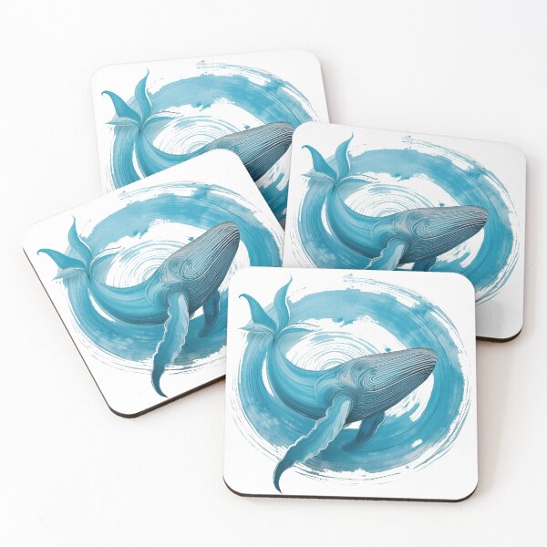 Item preview, Australian - Marine Blue Whales designed and sold by inknships.