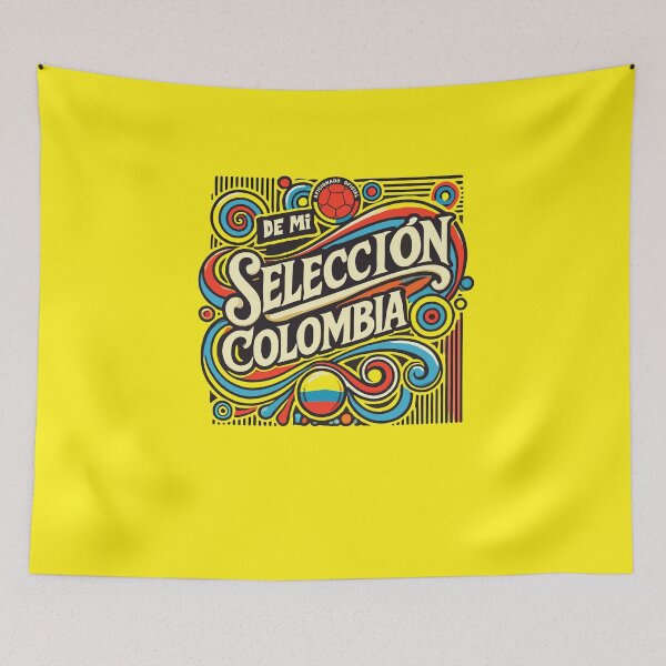Item preview, Pride of the Colombian National Team: Festive Soccer T-shirt designed and sold by SeedtimeApparel.