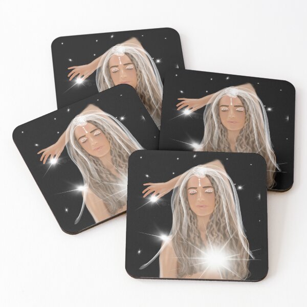 Item preview, Yoga Goddess Digital Portrait - Embrace Your Inner Peace and Divinity designed and sold by angelyara.