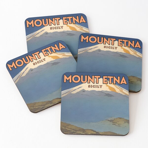 Item preview, Mount Etna Sicily Vintage designed and sold by ZionPosteria.