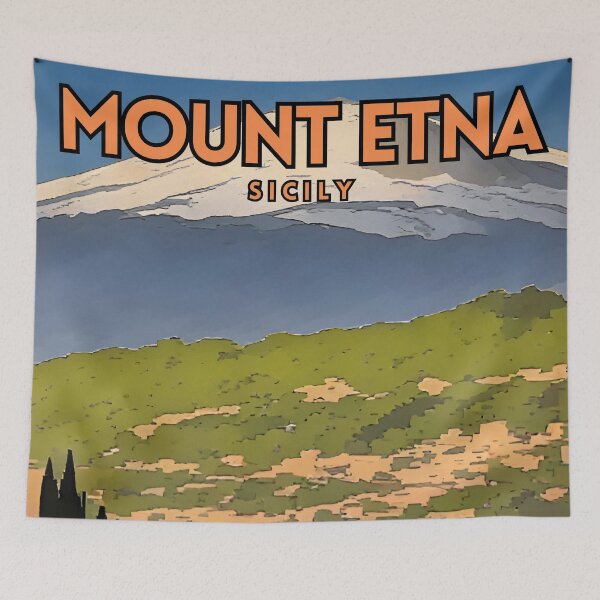 Item preview, Mount Etna designed and sold by ZionPosteria.