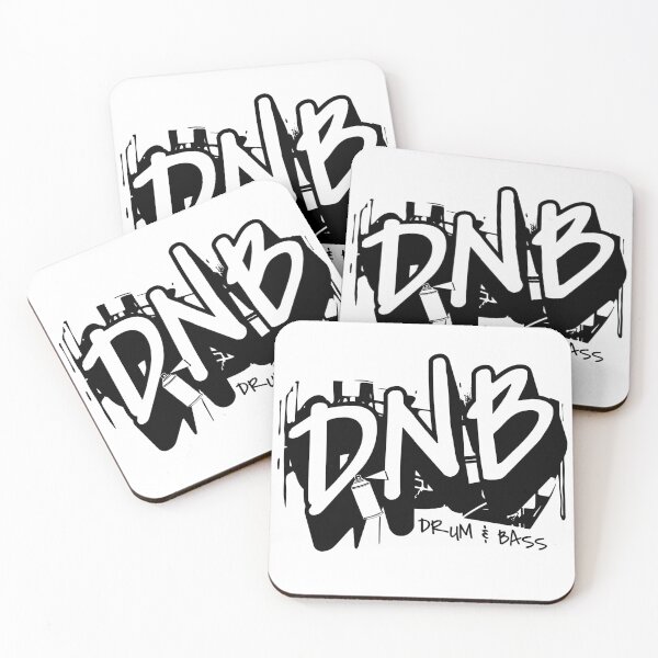 Item preview, DNB - Drum And Bass Graffiti Treat (black)  designed and sold by Discothreadz.