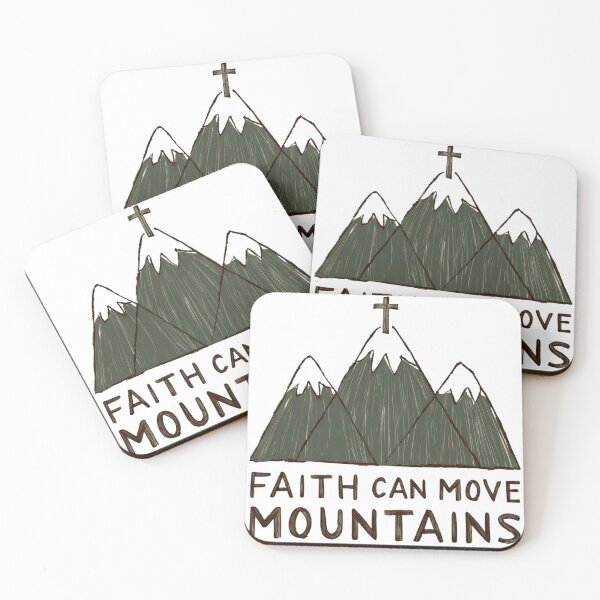 Item preview, Faith Can Move Mountains designed and sold by Script-Melodies.