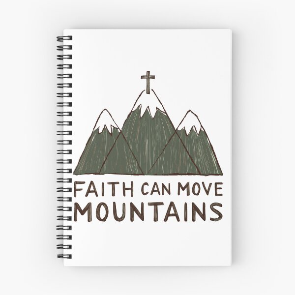 Item preview, Faith Can Move Mountains designed and sold by Script-Melodies.