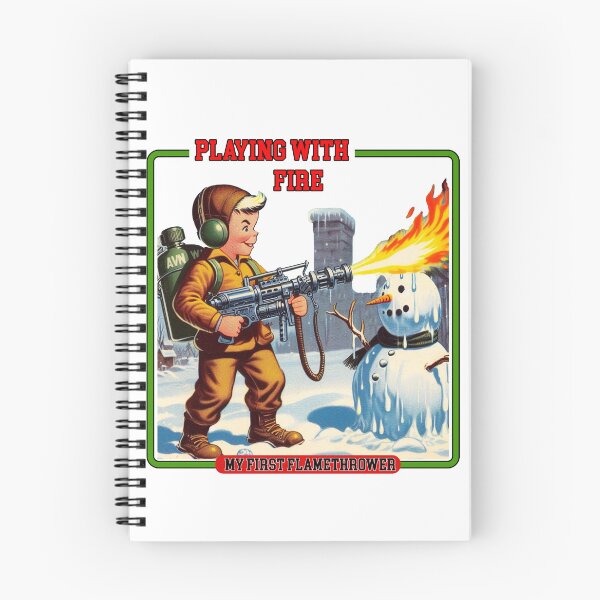 Item preview, Retro Playing With Fire My First Flamethrower designed and sold by sparkerzed.