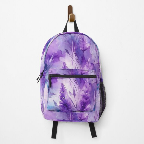 Item preview, Seamless pattern of lavander in watercolor style designed and sold by creativekrish.