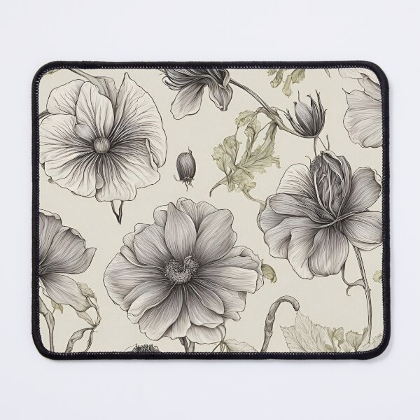 Item preview, Abstract Negative Space Florals designed and sold by artuju.