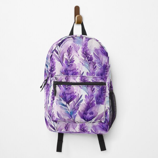 Item preview, Seamless pattern of lavander in watercolor style designed and sold by creativekrish.