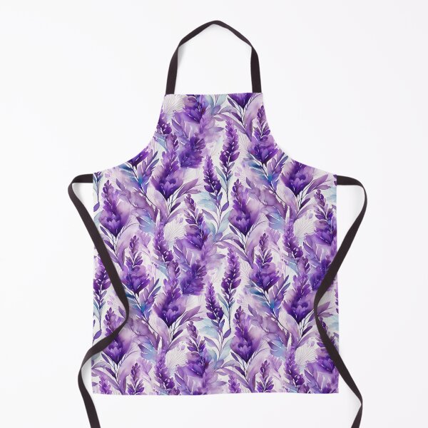 Item preview, Seamless pattern of lavander in watercolor style designed and sold by creativekrish.