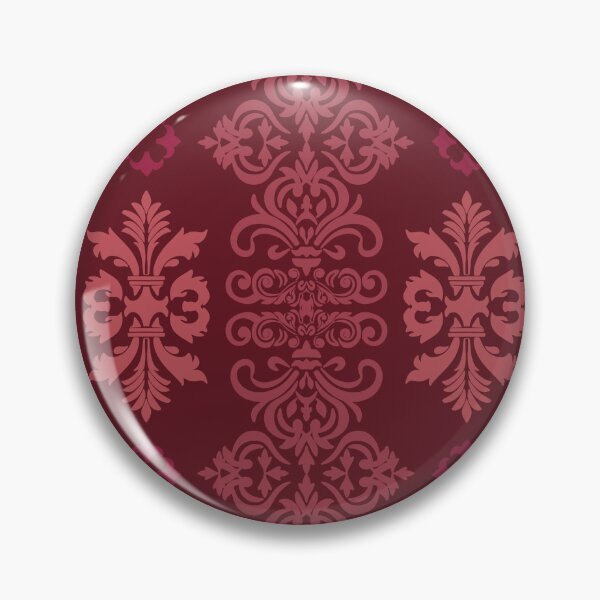 Item preview, Red Damask seamless pattern designed and sold by NPSweet29.