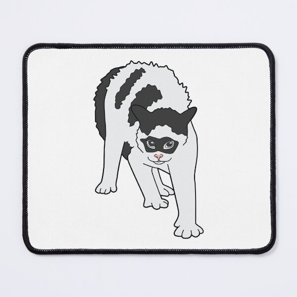 Item preview, Cat with mask - animal meme designed and sold by Rzera-.