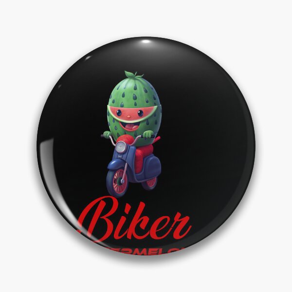 Artikelvorschau, Watermelon Biker - Lustige und frische Watermelon Biker Designs für alle entworfen und verkauft von Techflare.