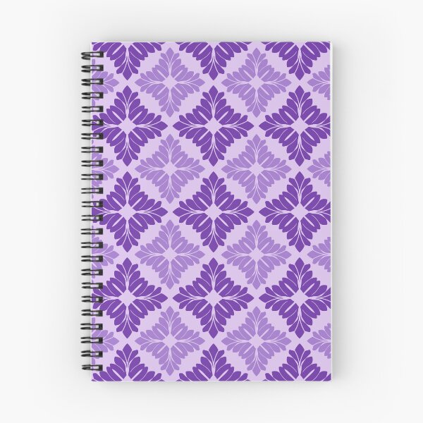 Item preview, Purple floral damask seamless pattern designed and sold by NPSweet29.
