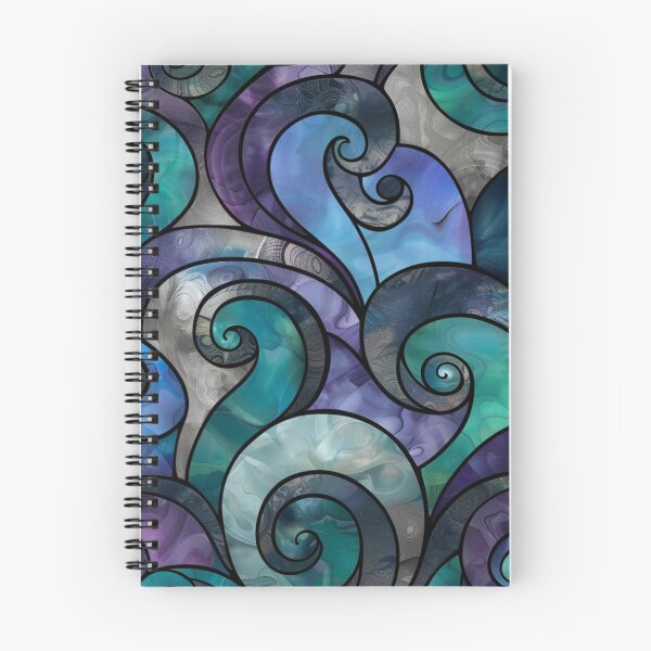 Item preview, New Zealand Māori Paua Pattern Koru Design 5 designed and sold by GrinGalore.