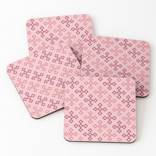 Item preview, Pink and Red wine floral repeat pattern designed and sold by NPSweet29.