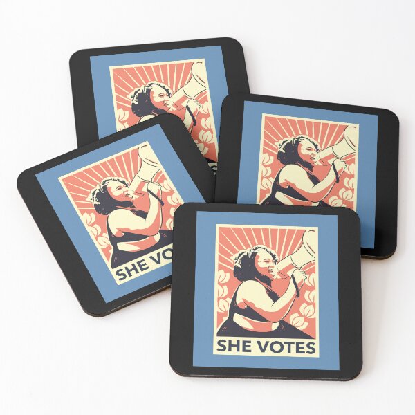 Item preview, SHE VOTES designed and sold by Shoppers-Secret.