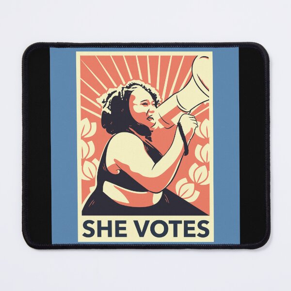 Item preview, SHE VOTES designed and sold by Shoppers-Secret.