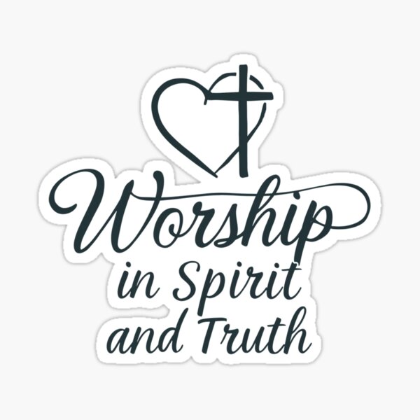Item preview, Worship in Spirit and Truth designed and sold by Script-Melodies.