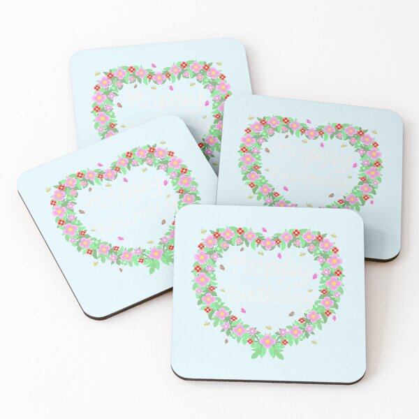 Item preview, Flowers heart happy birthday 02 designed and sold by be1shop.