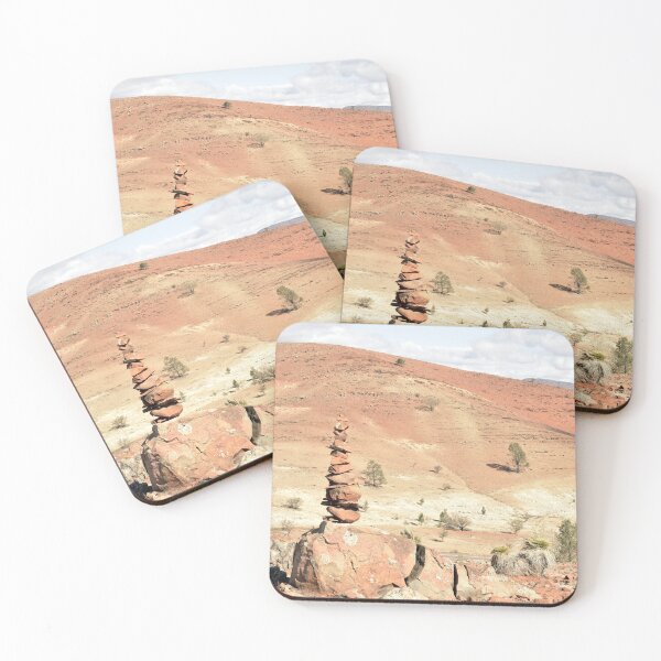 Item preview, Rock Stack - Red Earth - Rock On in the Flinders Ranges designed and sold by imaginethis.