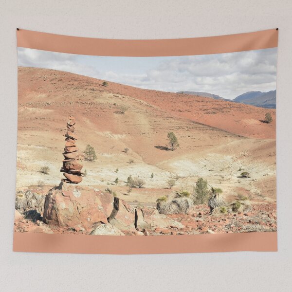Item preview, Rock Stack - Red Earth - Rock On in the Flinders Ranges designed and sold by imaginethis.