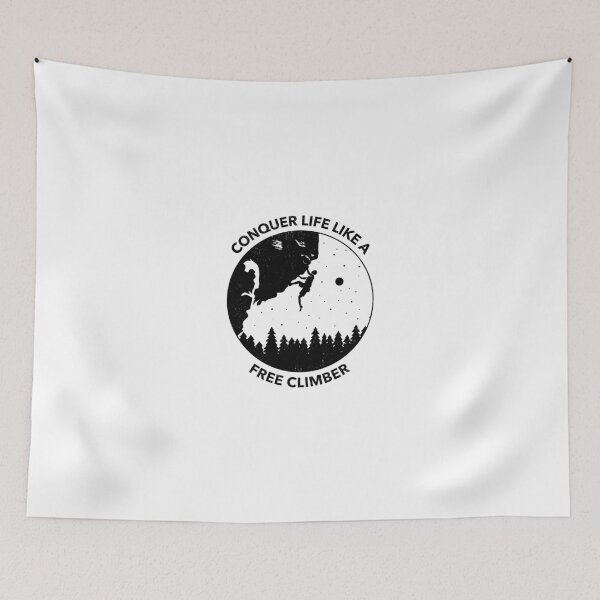 Item preview, Conquer like a Free Climber Design designed and sold by BoldImpDes.