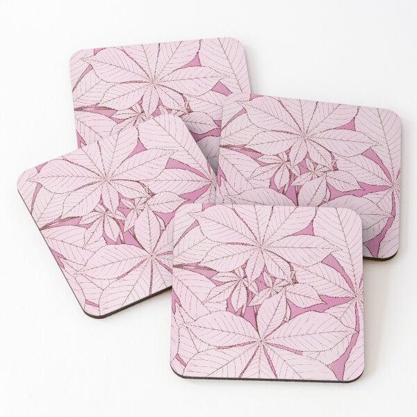 Item preview, Chestnut leaves pattern designed and sold by Mauswohn.