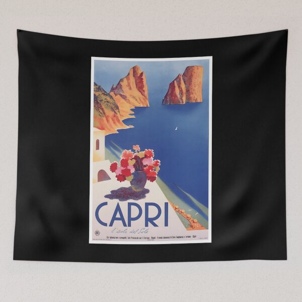 Item preview, 147 Vintage Capri Italy Travel	 designed and sold by RyanMeloCastro.