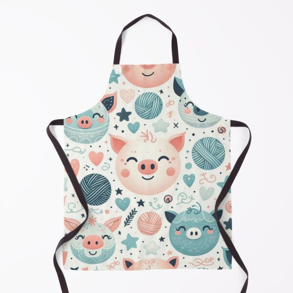 Item preview, Porcine Whimsy: A Pastel Parade designed and sold by Furbulous Faces.