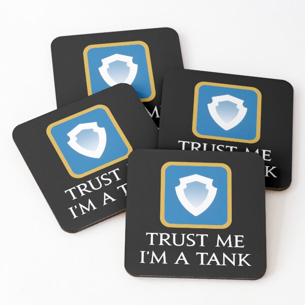 Item preview, Trust me I'm a Tank - Funny saying MMORPG Fantasy gaming designed and sold by xadrawing.