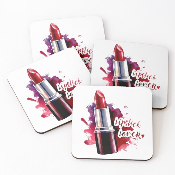 Item preview, Lipstick Lover! A Splash of Red in a Watercolor Dream designed and sold by SplashTastic.