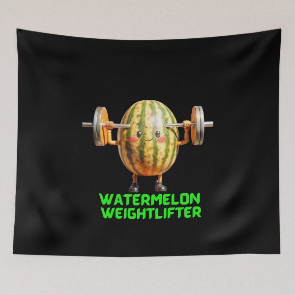 Item preview, Creative Watermelon Weightlifter T-Shirt Designs You’ll Love designed and sold by Techflare.