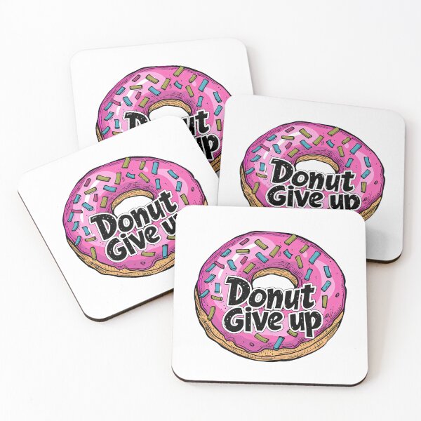 Item preview, Donut Give Up: Sweet Motivational Art designed and sold by kjon88.