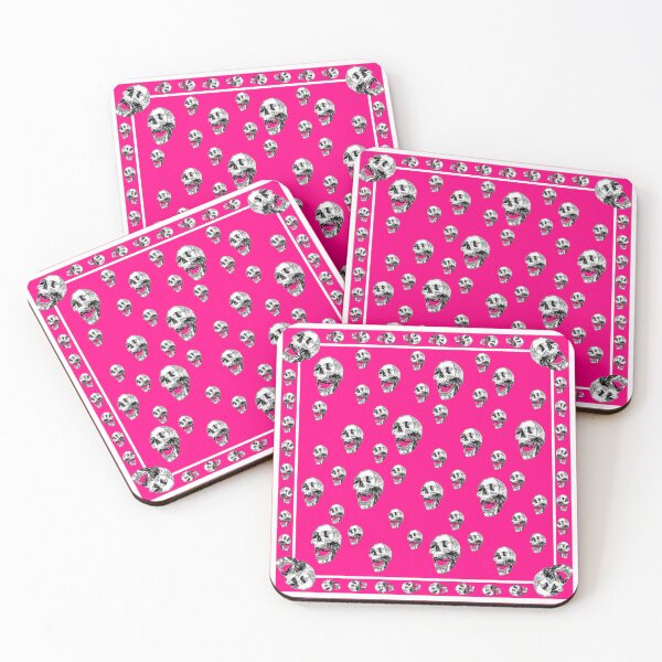 Item preview, Laughing skull pinks designed and sold by SueKnox.
