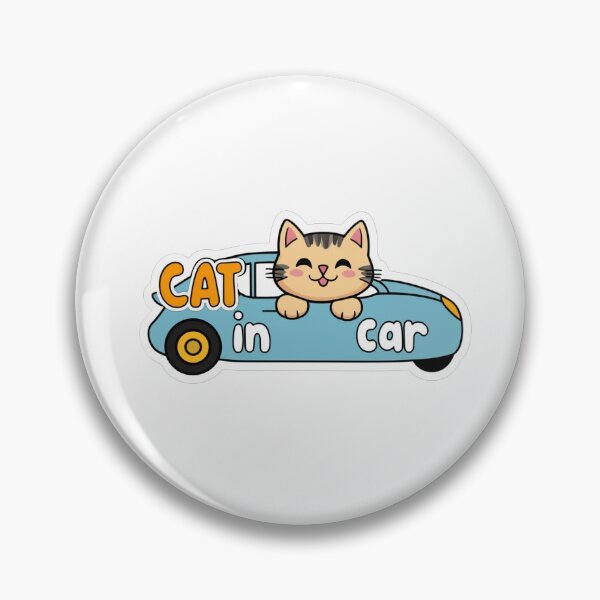 Item preview, Cat in car 2 designed and sold by Pandomondo.