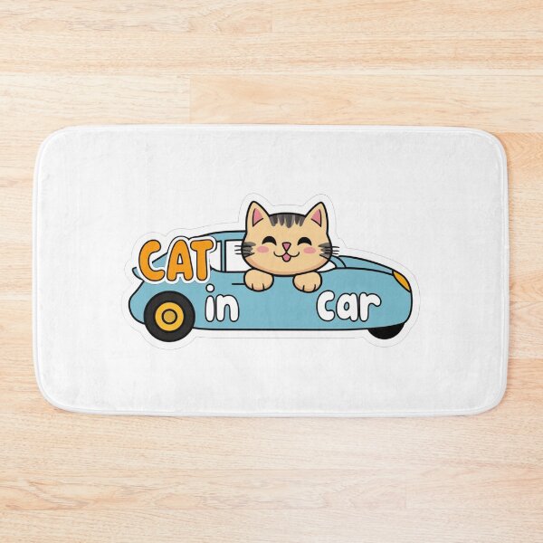 Item preview, Cat in car 2 designed and sold by Pandomondo.
