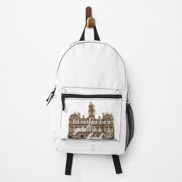 Item preview, I'd rather be a girl in a book designed and sold by BookishMortalCR.