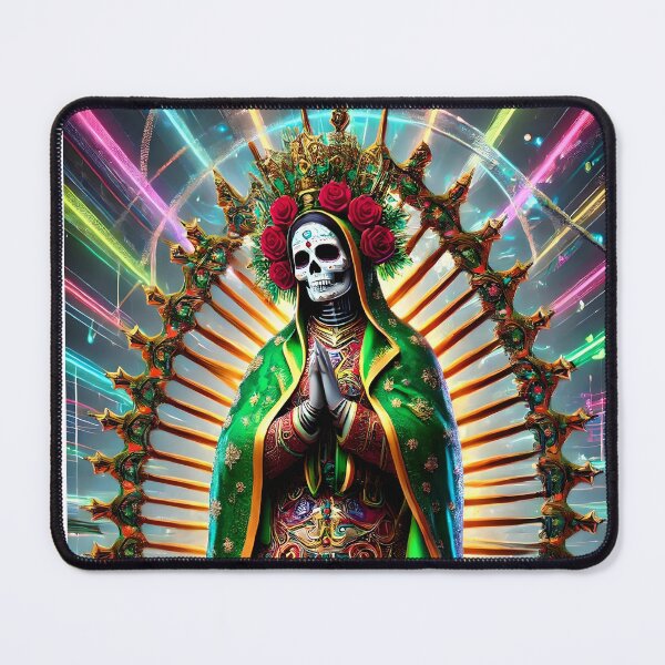 Item preview, Modern Digital Santa Muerte - Virgin Mary Style designed and sold by CielitoLindoArt.