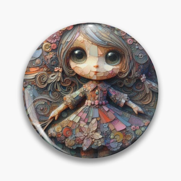 Item preview, Girl With Colourful Vibe  designed and sold by Vermaio.