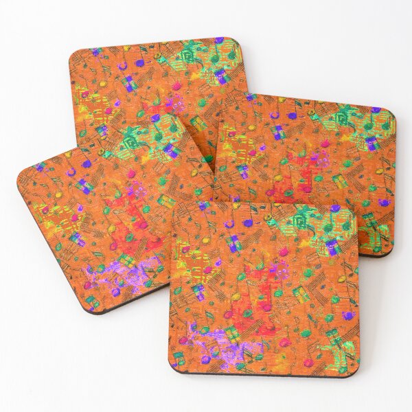 Item preview, Colorful Cadence: Vibrant Musical Notes Harmony designed and sold by Michael van der Hoorn.