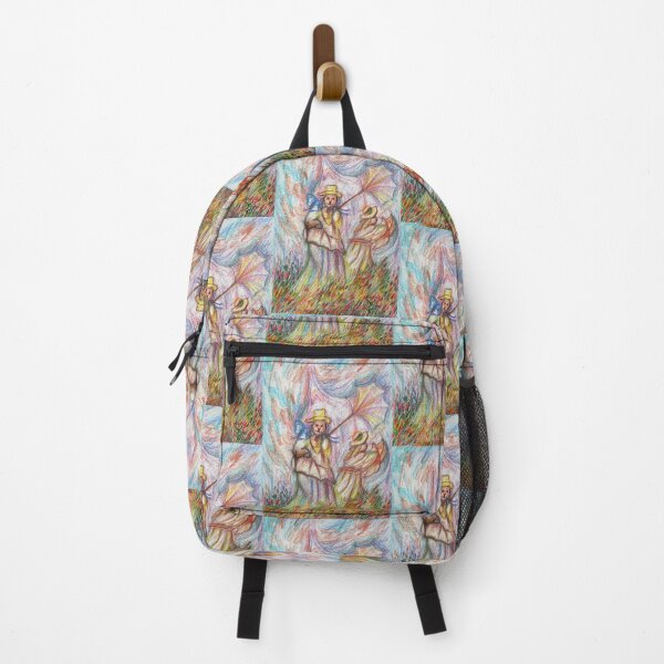 Item preview, Cat drawing and illusion inspired by windy day, cloude monet designed and sold by DipakSonarArt.