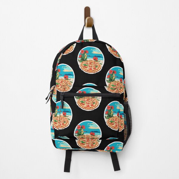 Item preview, Tasty Pepperoni Pizza on a Hawaiian Beach designed and sold by NautiChic.