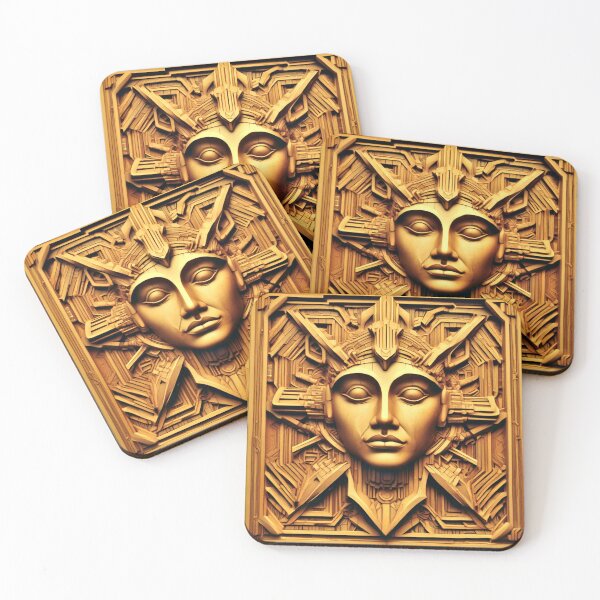 Item preview, Aztec Sun God designed and sold by Bondillero.