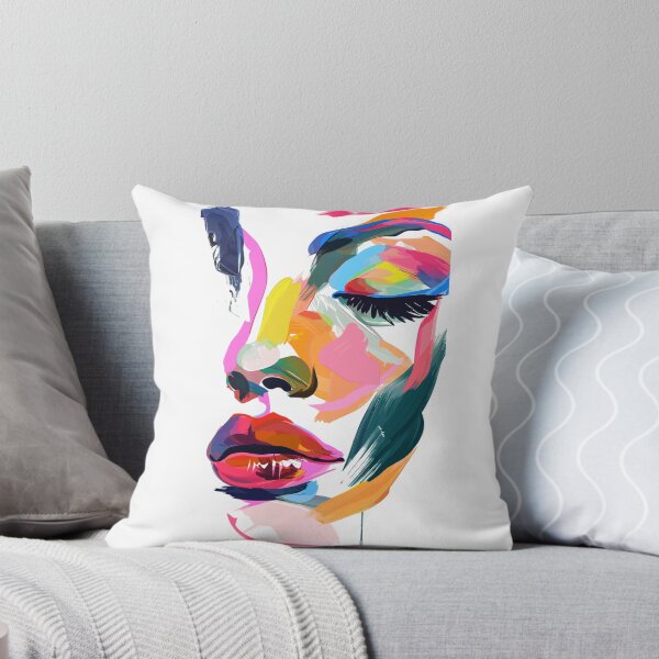 Item preview, Colorful Minimalist Face designed and sold by HaxunLovesArt3295730.