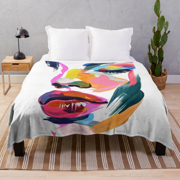 Item preview, Colorful Minimalist Face designed and sold by HaxunLovesArt3295730.