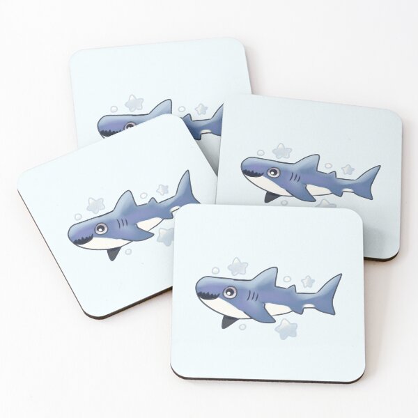Item preview, White shark illustration  designed and sold by Artofmayara.