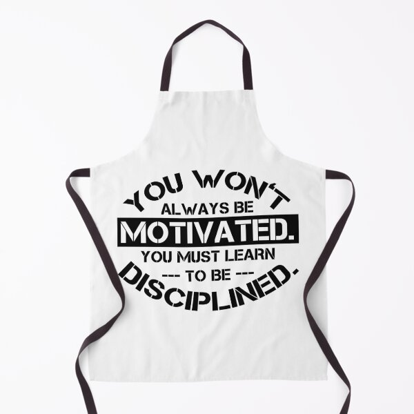 Item preview, Motivated & Disciplined (Black) designed and sold by FamiAlias.