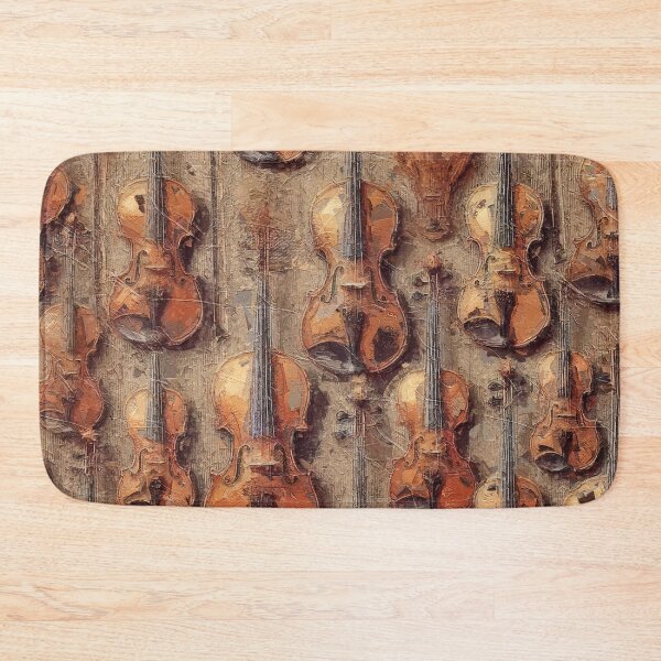 Item preview, Rustic Symphony: Vintage Violin Harmony designed and sold by Michael van der Hoorn.