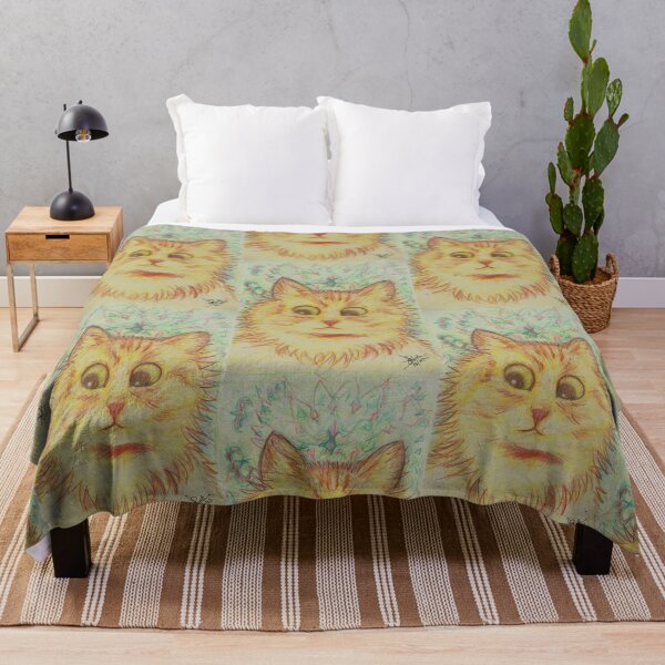 Item preview, Cat drawing inspired by Kaleidoscope Cats ii, by Louis wain designed and sold by DipakSonarArt.