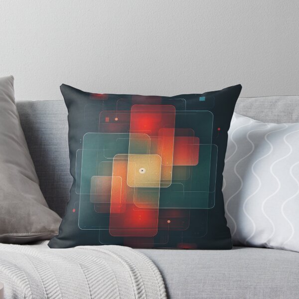 Item preview, Abstract Neon Design With Overlapping Squares designed and sold by RGShirtWorks.